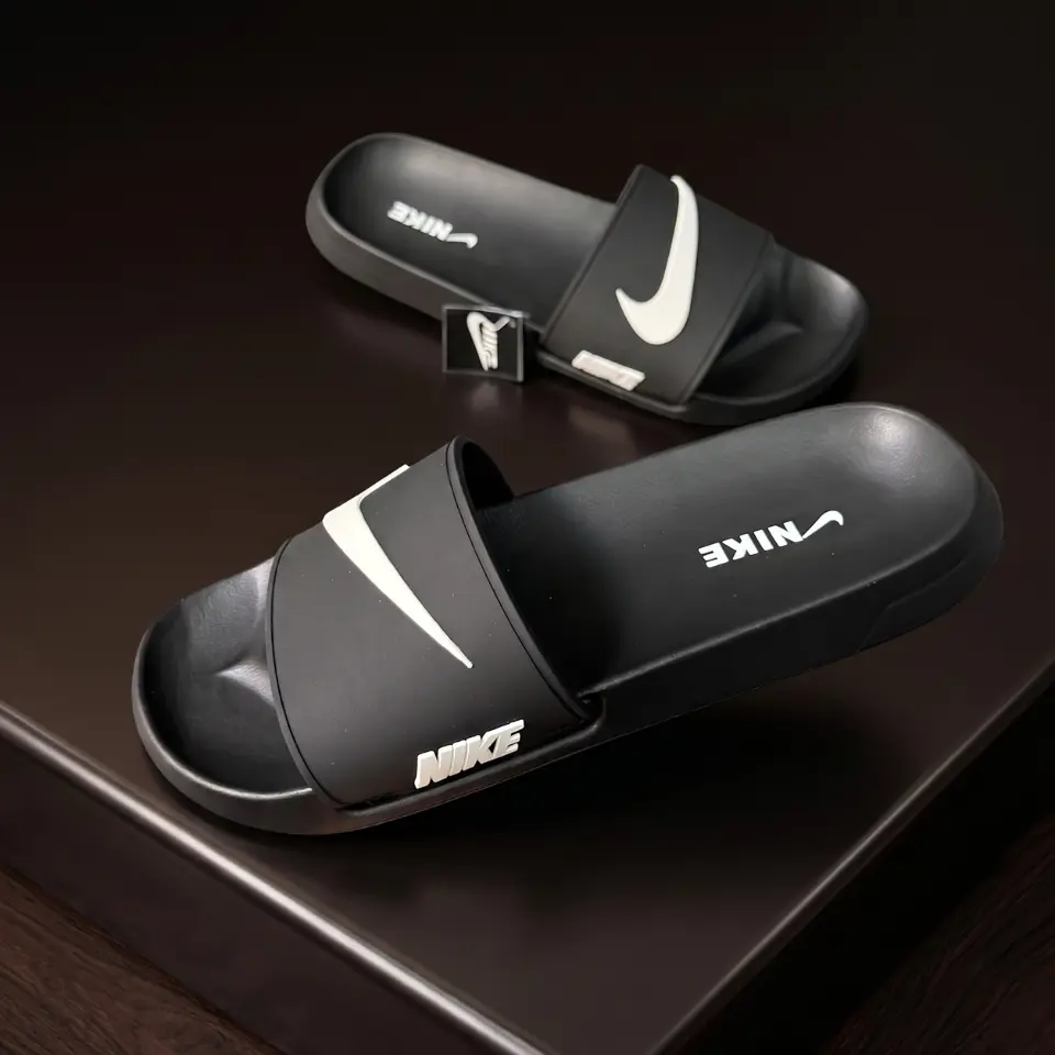 Nike Negro Logo Blanco